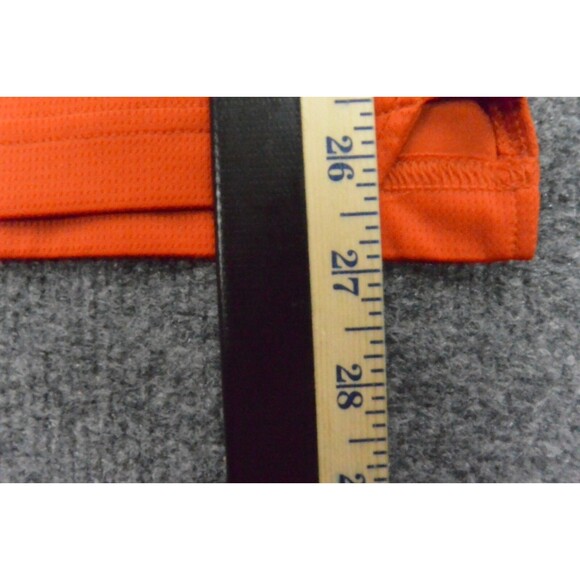 Adidas Polo Shirt Mens Med Orange Mercer Bears NCAA Short Sleeve‎ - Picture 8 of 10